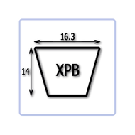 Profil XPB keskeny fogazott ékszíjak