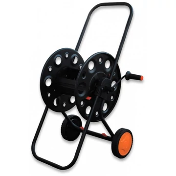 Tömlőkocsi fém fekete