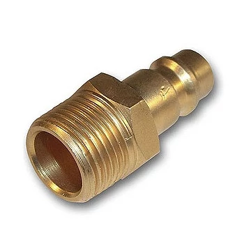 Csatlakozó külsőmenet 3/8 colos, réz Csatlakozó külsőmenet 3/8 colos, réz