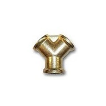 Kettes elosztó 3x belsőmenet 3/8 colos, réz Kettes elosztó 3x belsőmenet 3/8 colos, réz
