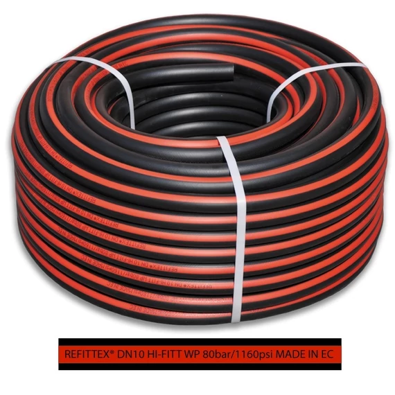 Nagynyomású permetező tömlő 80bar - 16x5 mm, 50 fm