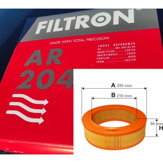 Légszűrő Filtron AR204