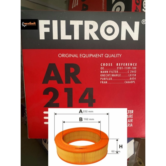 Légszűrő Filtron AR214